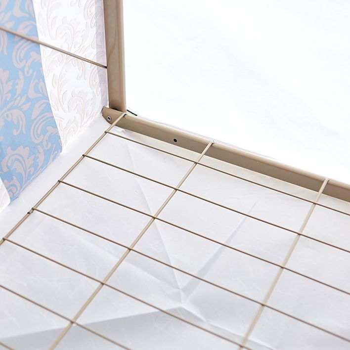 Contemporary Style Steel Wardrobe Cloth Rod Included Wardrobe Closet with Legs Clearhalo 'Armoires & Wardrobes' 'armoires_wardrobes' 'Bedroom Furniture' 'furn' 'furn_armoires_wardrobes' 'Furniture' 1200x1200_d56442ae-718d-4d2e-bf8e-e5cad27c9253