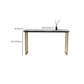Glam Style Wooden Bar Counter Table Rectangle Bar Counter Table with Metal Legs Clearhalo 'Bar Furniture' 'Bar Tables' 'bar_tables' 'furn' 'furn_bar_tables' 'Furniture' 'Kitchen & Dining Furniture' 1200x1200_d565e150-5bc7-4757-8326-70fe2eed77ee