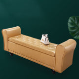 Modern Bench 15.7 "W-gestoffeerde kussens in het midden van de eeuw