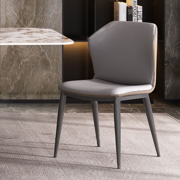 Minimalist Style Dining Table with White Fixed Table and Pedestal Base for Home Use Clearhalo 'Dining Room Sets' 'Dining Tables & Seating' 'dining_room_set' 'furn' 'furn_dining_room_set' 'Furniture' 'furniture_dining_room_set' 'Kitchen & Dining Furniture' 'kitchen&dining_furn' 'kitchen' 1200x1200_d5672200-5cfb-444c-a662-94ecfed797de