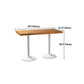 Metal Industrial Indoor Table Pine Solid Wood Top Table for Dining Room Clearhalo 'Dining Tables & Seating' 'Dining Tables' 'dining_table' 'furn' 'furn_dining_table' 'Furniture' 'furniture_dining_table' 'Kitchen & Dining Furniture' 'kitchen' 'kitchen_dining_table' 1200x1200_d5692a5a-af4e-4465-a468-fbf647fa2fa3