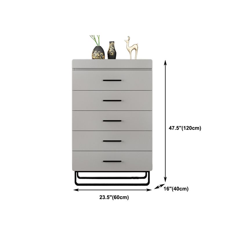 Contemporary Vertical Chest Wood Chest with Drawers for Bedroom Clearhalo 'Bedroom Furniture' 'Dressers & Chests' 'dressers_chests' 'furn' 'furn_dressers_chests' 'Furniture' 1200x1200_d56a2f8b-20c6-420b-8f03-8718f1e331be