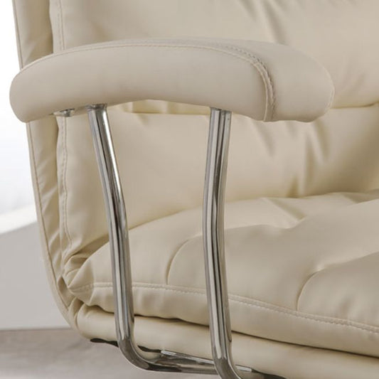 Sedia da scrivania a armi fisse contemporanea sedia conferenza per ufficio