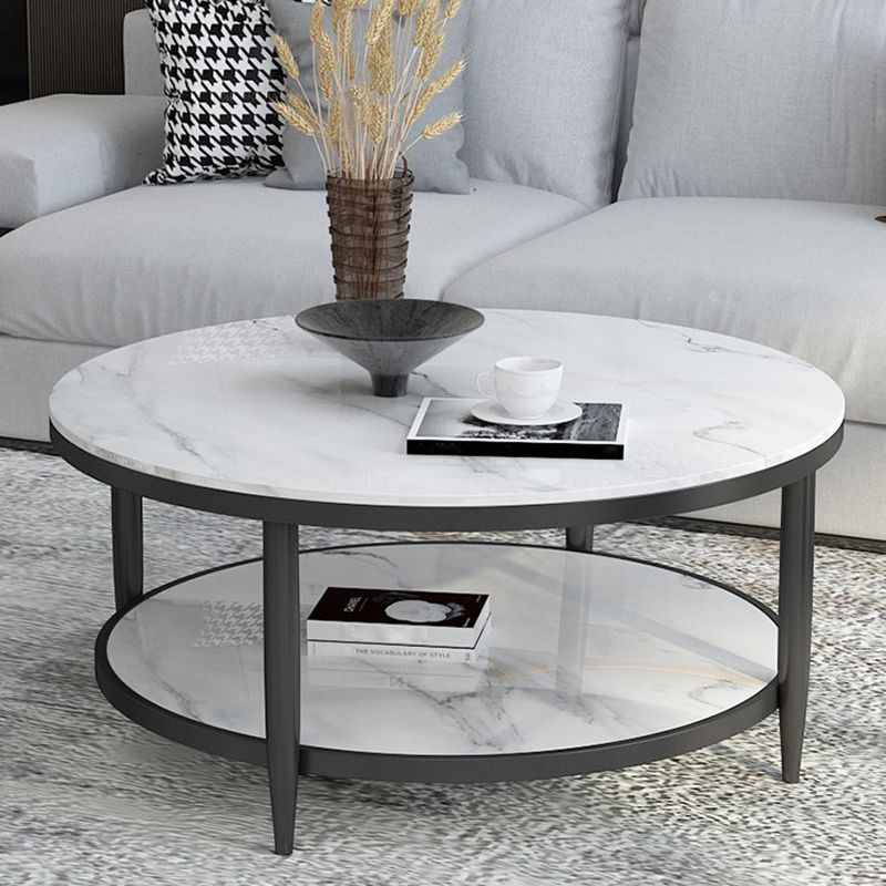 4 gambe tavolino ardesia tavolino rotondo per soggiorno