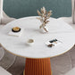 Round Sintered Stone Dining Table Traditional Luxury Pedestal Table Clearhalo ' dining_table' 'Dining Tables & Seating' 'Dining Tables' 'furn' 'furn_dining_table' 'Furniture' 'furniture_dining_table' 'Kitchen & Dining Furniture' 'kitchen&dining_furn' 'kitchen' 'kitchen_dining_table' 1200x1200_d5736f15-cf81-425f-aaa8-821b2a6aa1bd