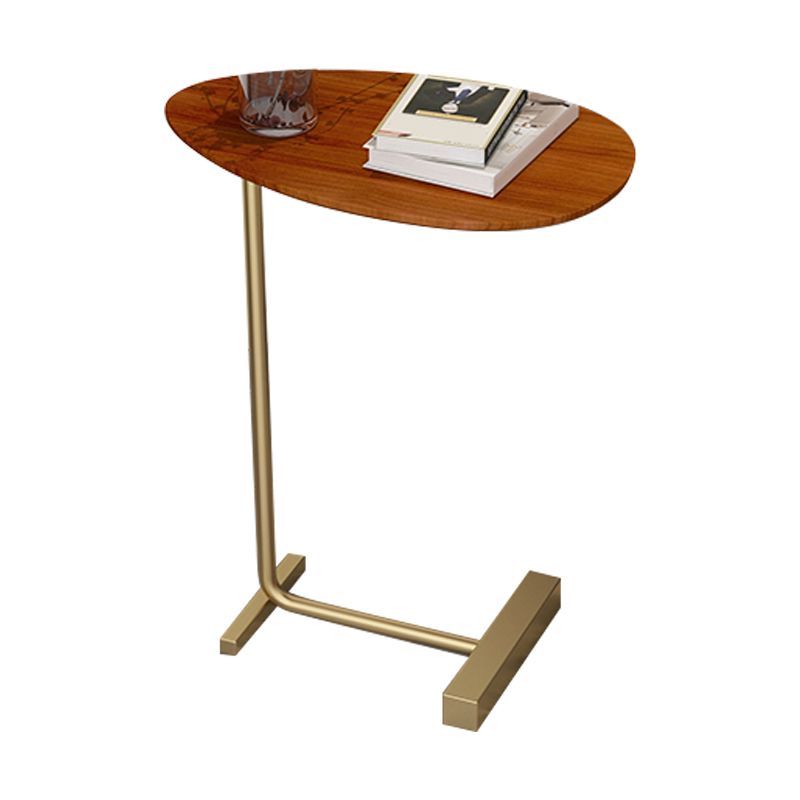 23.6inch Tall Modern C Corner Table Solid Wood Side End Table Clearhalo 'Coffee & Accent Tables' 'End & Side Tables' 'end_side_tables' 'furn' 'furn_end_side_tables' 'Furniture' 'Living Room Furniture' 1200x1200_d5765090-0be1-40e1-b1a8-7b4eefc28528