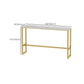 Glam Style Bar Set 1/2/3/5 Pieces Faux Marble Rectangle Counter Set Clearhalo 'Bar Furniture' 'furn' 'furn_home_bar_bar_sets' 'Furniture' 'Home Bars & Bar Sets' 'home_bar_bar_sets' 'Kitchen & Dining Furniture' 1200x1200_d577f8e9-d444-404c-bda9-9a2a33cd5ce1