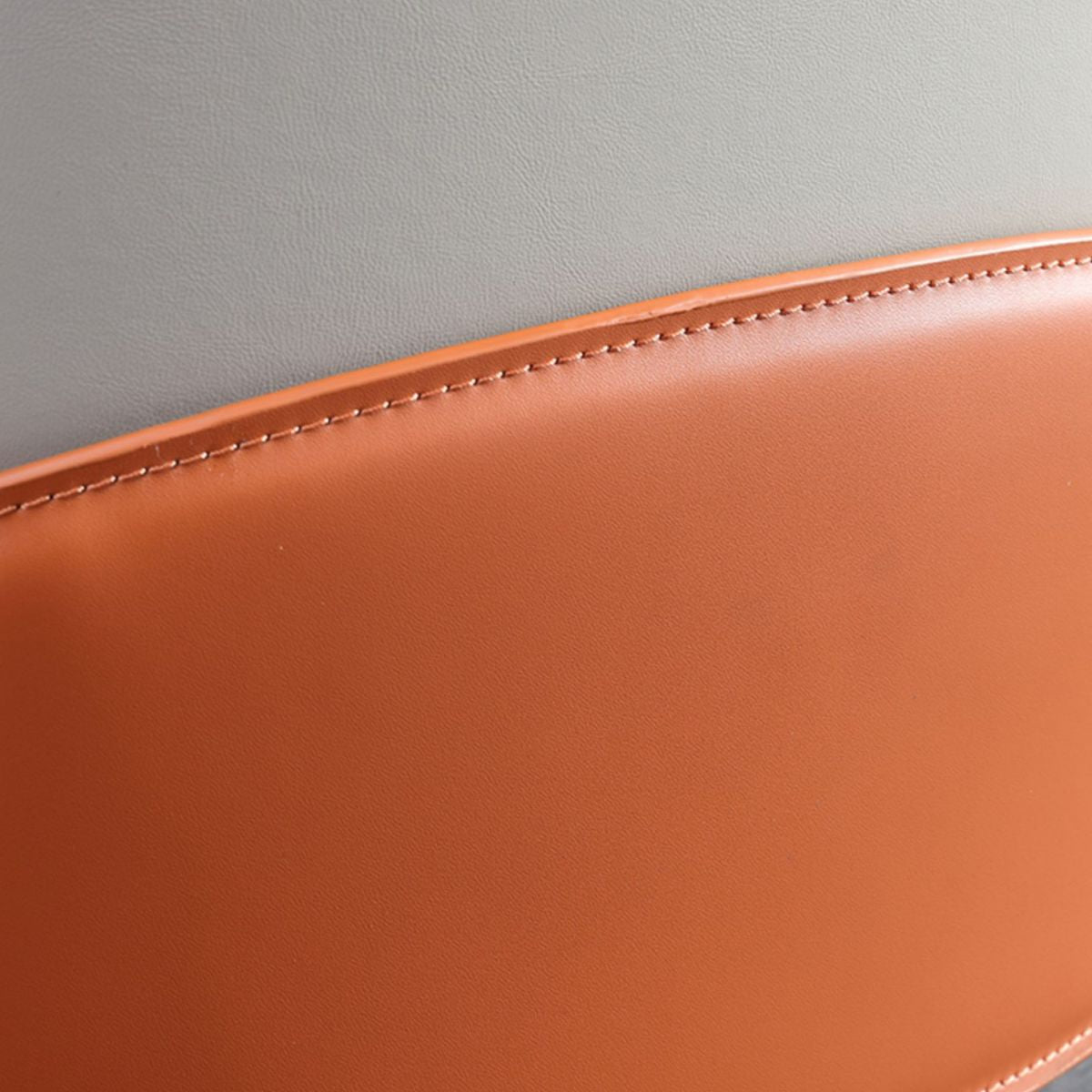 Modern Style Faux Leather Arm Dining Chairs Metal Dining Chair for Home Use Clearhalo 'Dining Chairs' 'Dining Tables & Seating' 'dining_chair' 'furn' 'furn_dining_chair' 'Furniture' 'Kitchen & Dining Furniture' 1200x1200_d5794bf5-f804-4ddc-bd5e-784f3881d5e5