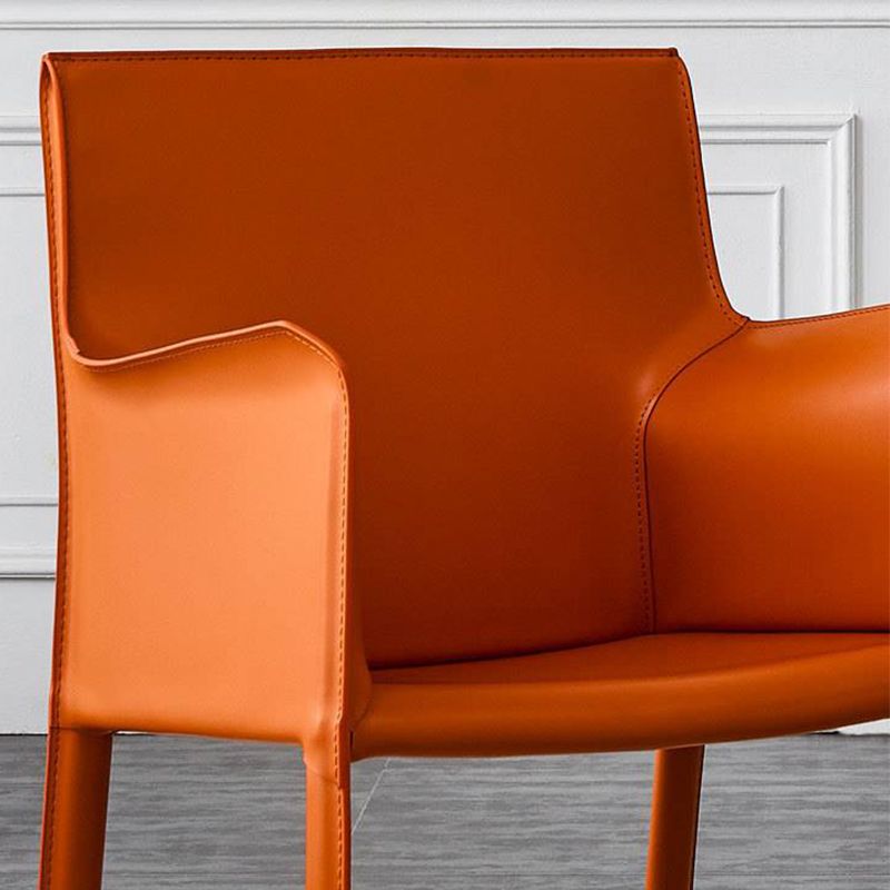 Chaise de restauration moderne des chaises de restauration en faux cuir pour la maison