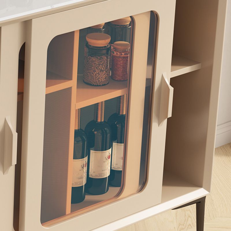 Porte di vetro contemporanea Server da pranzo Gabetti soggiorno Crediti