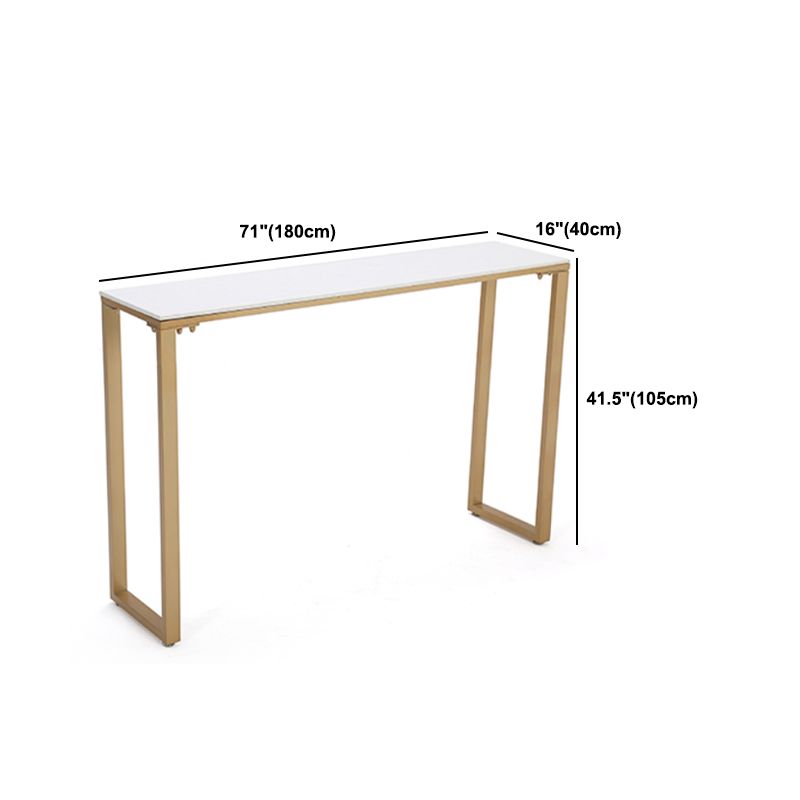 Glam Indoor 1/2/3/4/9 Pub Dining Set Pieces Rectangle White Marble Bistro Set Clearhalo 'Bar Furniture' 'furn' 'furn_home_bar_bar_sets' 'Furniture' 'Home Bars & Bar Sets' 'home_bar_bar_sets' 'Kitchen & Dining Furniture' 1200x1200_d57d87da-3a09-4888-8c82-af8135f9611a