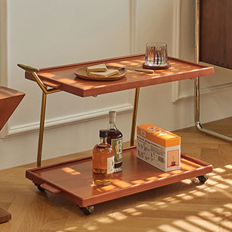 Contemporary Corner Table Rectangular Wood Side Table with Storage Clearhalo 'Coffee & Accent Tables' 'End & Side Tables' 'end_side_tables' 'furn' 'furn_end_side_tables' 'Furniture' 'Living Room Furniture' 1200x1200_d57da772-091e-4346-a864-210efff22c13