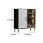 Sideboard in stile contemporaneo Black Dining Room Sideboard per cucina