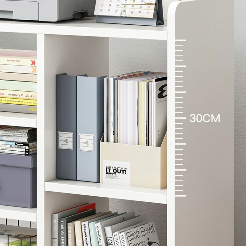 Contemporary Open Book Shelf Wooden Shelf Bookcase for Office Clearhalo 'Bookcases' 'furn' 'furn_bookcases' 'Furniture' 'Office Furniture' 1200x1200_d58330ab-e3c6-4f6e-a66a-a11d64fcc721