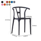 Scandinavian Plastic Armless Dining Chairs Stackable Dining Side Chair (Set of 4) Clearhalo ' kitchen&dining_furn' 'Dining Chairs' 'Dining Tables & Seating' 'dining_chair' 'furn' 'furn_dining_chair' 'Furniture' 'furniture_dining_chair' 'Kitchen & Dining Furniture' 'kitchen' 1200x1200_d587f44b-d4aa-4462-aef3-24c96646df71
