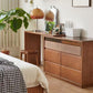 Legno scandinavo marrone massimo con tavolo da toeletta per vanità camera da letto del cassetto