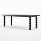 Rectangle Solid Wood Two-Color Dining Table Simplicity 4 Legs Table for Dining Room Clearhalo ' dining_table' 'Dining Tables & Seating' 'Dining Tables' 'furn' 'furn_dining_table' 'Furniture' 'furniture_dining_table' 'Kitchen & Dining Furniture' 'kitchen&dining_furn' 'kitchen' 'kitchen_dining_table' 1200x1200_d58b5bb4-ef57-4fc1-9a27-e3f26c6d1b8e