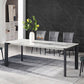 Industrial Square 31.5"W Dinner Table Stone Extendable Dining Room Collection
