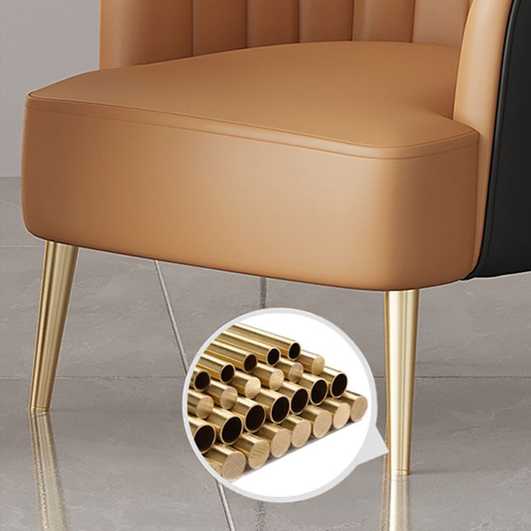 29.52" High Recessed Arms Chair Basic Four Leg Accent Armchair Clearhalo 'Accent Chairs' 'accent_chairs' 'Chairs & Seating' 'furn' 'furn_accent_chairs' 'Furniture' 'Living Room Furniture' 1200x1200_d58b65b1-31a2-405f-acf1-6f06ee659a8e