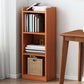 Modern Style Closed Back Bookshelf Engineered Wood Bookcase for Home
