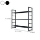 3/4/5-Shelf Iron Etagere Bookshelf Black and White Vertical Bookcase for Living Room Clearhalo 'Bookcases' 'furn' 'furn_bookcases' 'Furniture' 'furniture_bookcases' 'Office Furniture' 1200x1200_d58eac96-99a3-4731-8200-ec7e37f85c2b