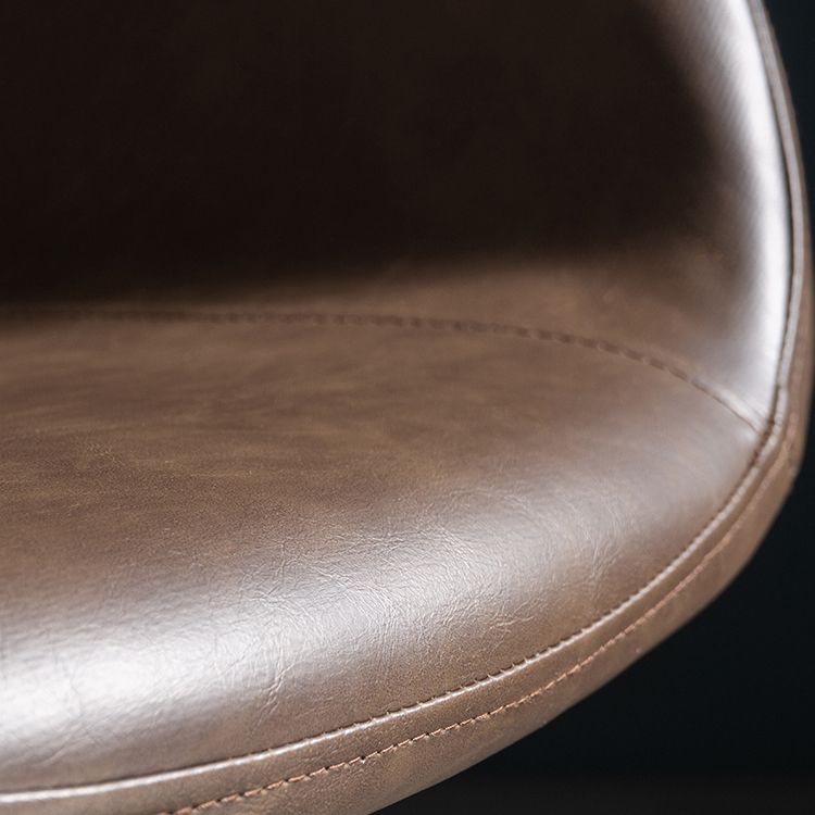 Industrial Iron Low Back Barstool Simple Indoor Tall Stool with Leather Seat Clearhalo 'Bar Furniture' 'Bar Stools' 'bar_stools' 'furn' 'furn_bar_stools' 'furniture_bar_stools' 'Kitchen & Dining Furniture' 'kitchen&dining_furn' 'kitchen' 'kitchen_furn' Furniture' 1200x1200_d58ecbb2-0758-4ddb-947b-e4279a20c5ad