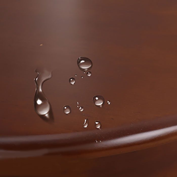 ソリッドウッドスクエアトップサイドテーブル23.6 "高さ4脚エンドテーブル