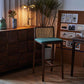 Brown Ash Wood Bar & Counter Stools Industrial Indoor Stools