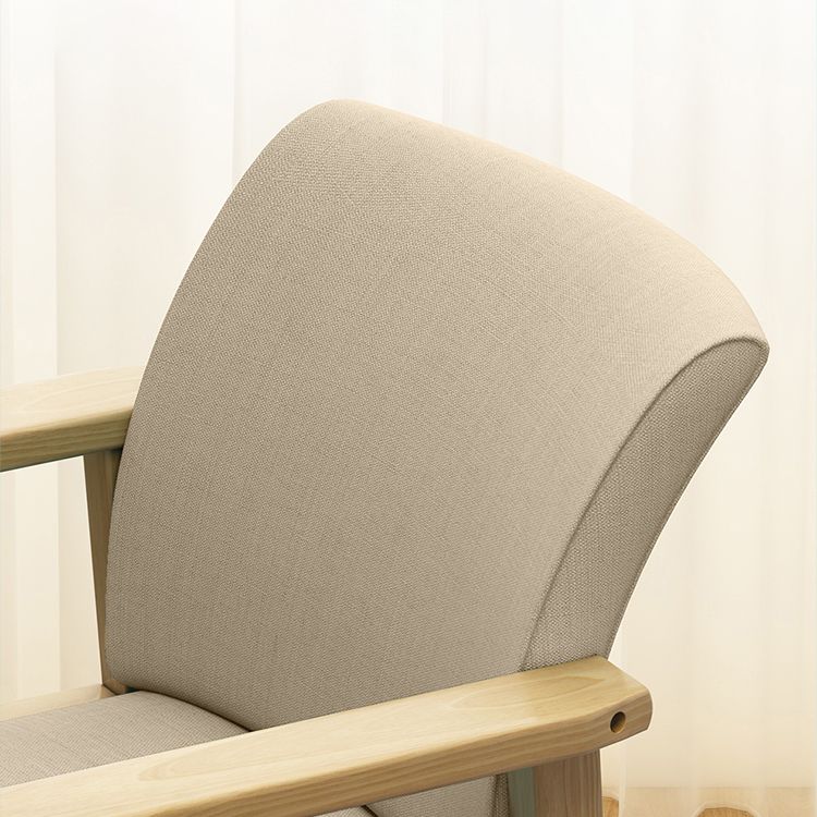 Modern Solid Dining Chair Dining Side Arm Chairs with Wooden Legs for Kitchen Clearhalo ' kitchen&dining_furn' 'Dining Chairs' 'Dining Tables & Seating' 'dining_chair' 'furn' 'furn_dining_chair' 'Furniture' 'furniture_dining_chair' 'Kitchen & Dining Furniture' 'kitchen' 1200x1200_d59ada4b-b14a-4055-b836-38ef807b252e