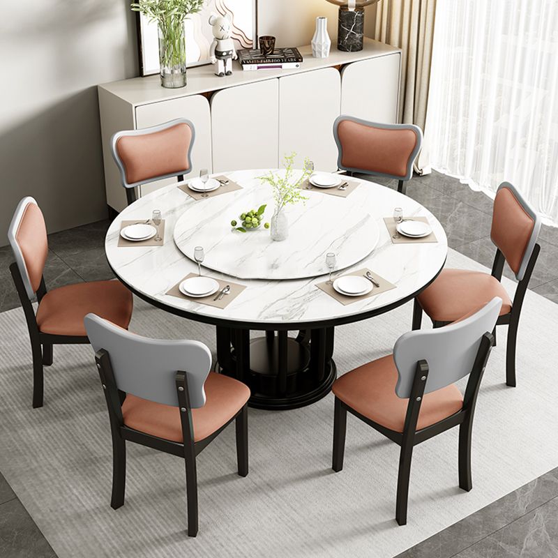 Home Scandinavian Side Chair Wood Upholstered Open Back Dining Room Chair (Set of 2) Clearhalo ' kitchen&dining_furn' 'Dining Chairs' 'Dining Tables & Seating' 'dining_chair' 'furn' 'furn_dining_chair' 'Furniture' 'furniture_dining_chair' 'Kitchen & Dining Furniture' 'kitchen' 1200x1200_d5a08bc5-c420-44a4-8440-82c9fdeb9474