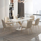 Glam Style Sintered Stone Dining Set 1/4/5/7/9 Pieces Dining Set Clearhalo 'Dining Room Sets' 'Dining Tables & Seating' 'dining_room_set' 'furn' 'furn_dining_room_set' 'Furniture' 'furniture_dining_room_set' 'Kitchen & Dining Furniture' 1200x1200_d5a1063b-0691-43b6-a4f6-e41b8c1eee84