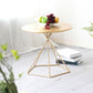 Metal Round Coffee Table Dia 21.65" inch Frame Cocktail Table Clearhalo 'Coffee & Accent Tables' 'Coffee Tables' 'coffee_tables' 'furn' 'furn_coffee_tables' 'Furniture' 'Living Room Furniture' 1200x1200_d5a60e11-2edd-4c6f-a0ff-6959ea30621d