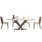 Modern Dining Set Stone 1/4/5/7 Pieces Dining Furniture for Home