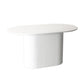 Pedestal Base Furniture Simplicity Style Oval Dining Room Collection for Home Clearhalo ' dining_table' 'Dining Tables & Seating' 'Dining Tables' 'furn' 'furn_dining_table' 'Furniture' 'furniture_dining_table' 'Kitchen & Dining Furniture' 'kitchen&dining_furn' 'kitchen' 'kitchen_dining_table' 1200x1200_d5ab6526-5d50-4647-9330-2c01974e09a3