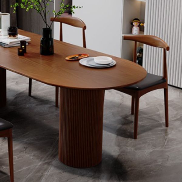 Free Form Pine Wood Table for Restaurant Modern Dining Table with 3 Legs Clearhalo 'Dining Tables & Seating' 'Dining Tables' 'dining_table' 'furn' 'furn_dining_table' 'Furniture' 'furniture_dining_table' 'Kitchen & Dining Furniture' 'kitchen' 'kitchen_dining_table' 1200x1200_d5af4e44-88c2-4f8c-80b8-6af315ca4554