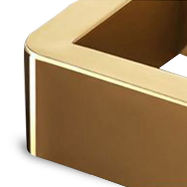 Glam Stone Stand Console Console multimediale di archiviazione chiusa con cassetti per soggiorno