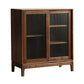Mid-Century Modern Rectangle Accent Cabinet Solid Wood Brown Accent Cabinet Clearhalo 'Cabinets & Chests' 'cabinets_chests' 'furn' 'furn_cabinets_chests' 'Furniture' 'Living Room Furniture' 1200x1200_d5b595be-2dac-49ab-8a72-b2981fbe3323