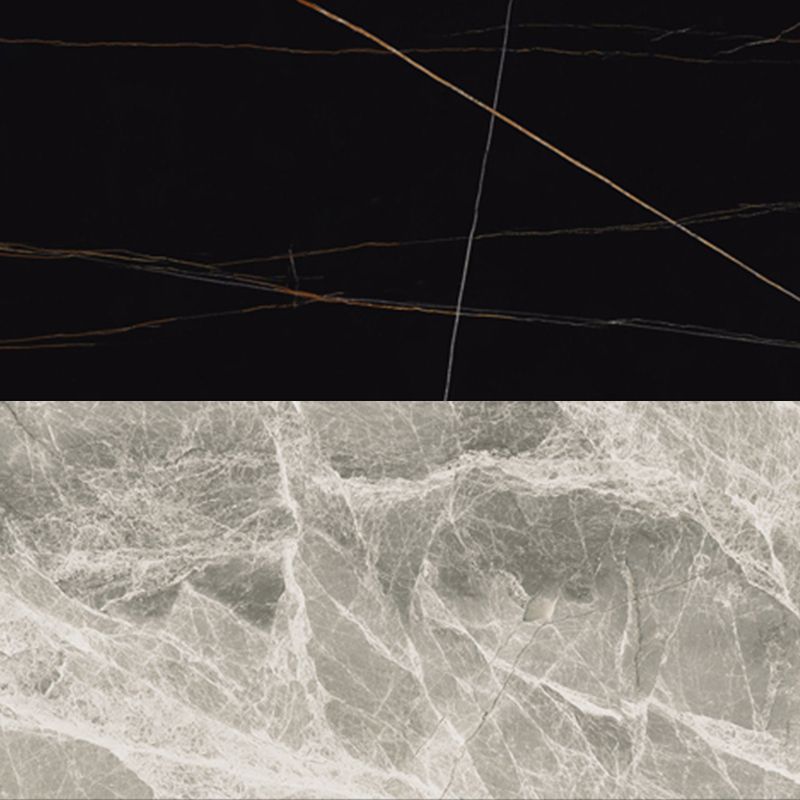 Modern Marble Counter Table with Rectangle Table Top Natural Trestle Table - 42" H Clearhalo 'Bar Furniture' 'Bar Tables' 'bar_tables' 'furn' 'furn_bar_tables' 'Furniture' 'furniture_bar_tables' 'Kitchen & Dining Furniture' 1200x1200_d5b67e9f-b990-4cbd-a798-137198d0c16b