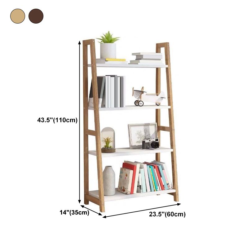 Open Back Bookshelf Contemporary Style Bookcase for Study Room Office Clearhalo 'Bookcases' 'furn' 'furn_bookcases' 'Furniture' 'furniture_bookcases' 'Office Furniture' 1200x1200_d5bcdc5a-9aa7-4caa-a66f-0eb0309fe755