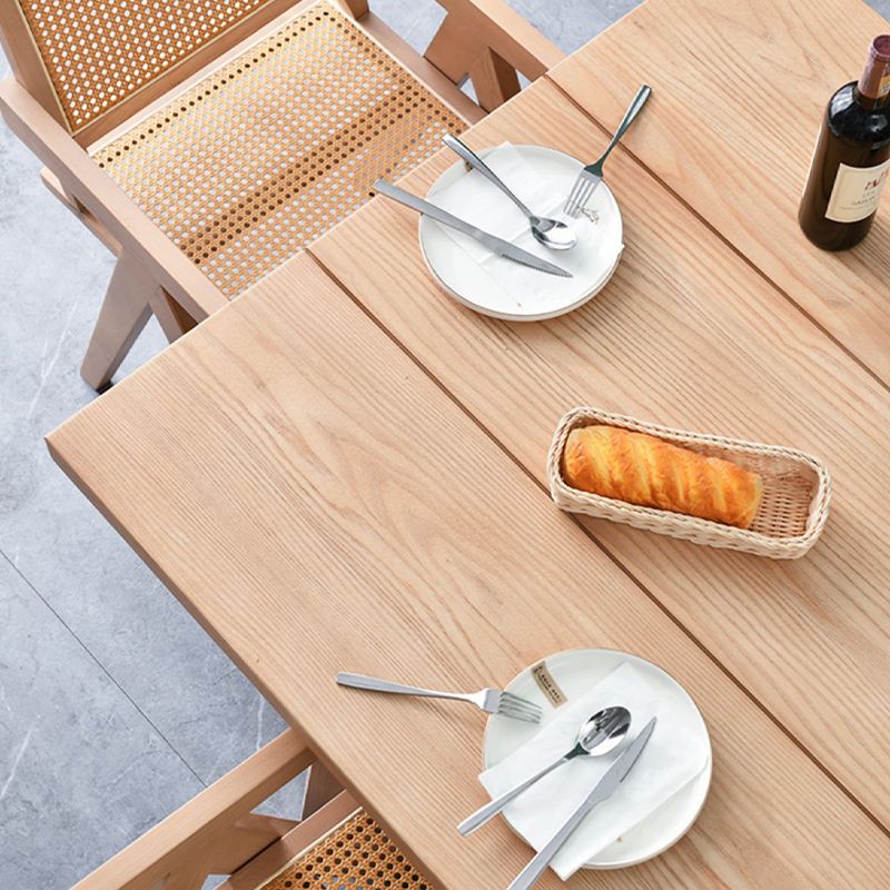 Modern 1/2/4/5/6 Pieces Dining Set with Solid Wood Dining Table and Chairs Furniture Clearhalo 'Dining Room Sets' 'Dining Tables & Seating' 'dining_room_set' 'furn' 'furn_dining_room_set' 'Furniture' 'furniture_dining_room_set' 'Kitchen & Dining Furniture' 'kitchen&dining_furn' 'kitchen' 1200x1200_d5bd28c9-7182-40da-b996-5673f34c004e