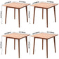Contemporary Style 4-foot Furniture Solid Wood Dining Table Rectangle for Home Clearhalo ' dining_table' 'Dining Tables & Seating' 'Dining Tables' 'furn' 'furn_dining_table' 'Furniture' 'furniture_dining_table' 'Kitchen & Dining Furniture' 'kitchen&dining_furn' 'kitchen' 'kitchen_dining_table' 1200x1200_d5bd5bd1-8310-456d-8773-c8d3a30d0303