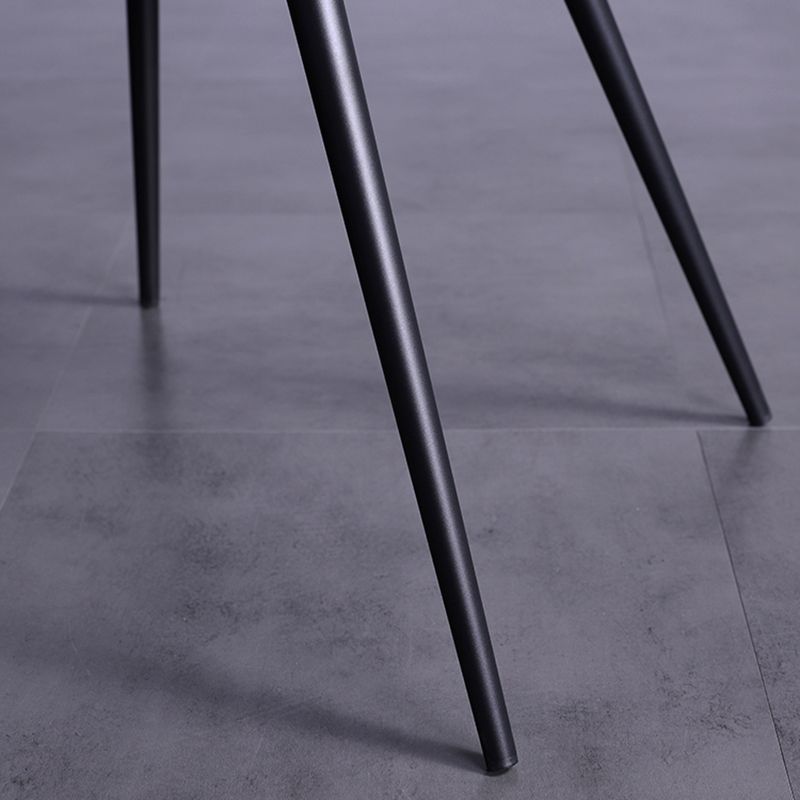 Industrial Metal Dining Room Armchair Upholstered Side Leather Chairs for Home Use Clearhalo ' kitchen&dining_furn' 'Dining Chairs' 'Dining Tables & Seating' 'dining_chair' 'Furniture' 'furniture_dining_chair' 'Kitchen & Dining Furniture' 'kitchen' 1200x1200_d5be6459-9f49-4d94-84ec-4959e5105cf2