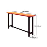 Set di altezza da banco in legno solido industriale 1/7/11 pezzi da banco di poggiapiedi interni