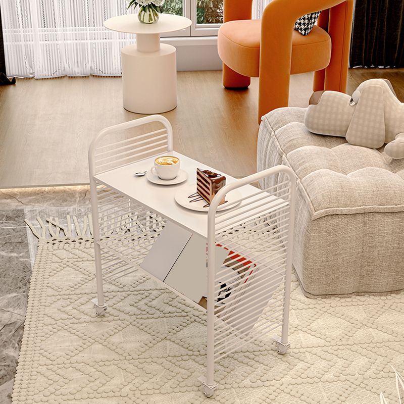 Tavolino contemporaneo da 24 "tavolo rettangolare da tavolo rettangolare