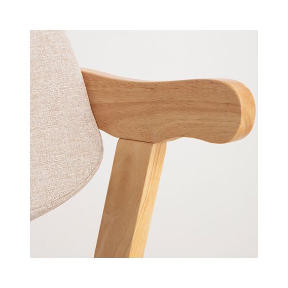 Contemporary Wood Dining Room Chair Open Back Single Dining Side Chair Clearhalo ' kitchen&dining_furn' 'Dining Chairs' 'Dining Tables & Seating' 'dining_chair' 'furn' 'furn_dining_chair' 'Furniture' 'furniture_dining_chair' 'Kitchen & Dining Furniture' 'kitchen' 1200x1200_d5c3940e-558b-4dad-acd6-b143442eedc4