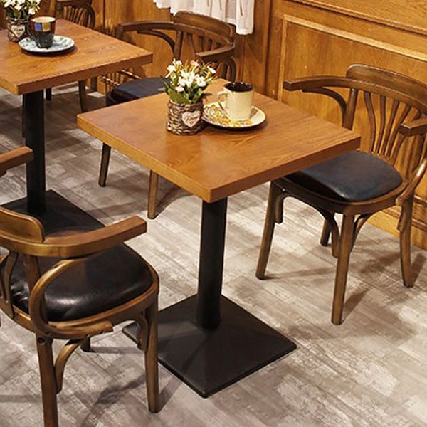 Industrial Style Dining Room Collection Solid Wood Dining Site Table for Home Clearhalo ' dining_table' 'Dining Tables & Seating' 'Dining Tables' 'furn' 'furn_dining_table' 'Furniture' 'furniture_dining_table' 'Kitchen & Dining Furniture' 'kitchen&dining_furn' 'kitchen' 'kitchen_dining_table' 1200x1200_d5c411ed-9e87-4af4-aea8-dc91be0ed657