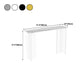 Tabella della console contemporanea 11.8 "W Acrilic Rectangle End Table