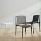 Scandinavian Stackable Armless Dining Chairs Plastic Slat Back Side Chair Clearhalo ' kitchen&dining_furn' 'Dining Chairs' 'Dining Tables & Seating' 'dining_chair' 'furn' 'furn_dining_chair' 'Furniture' 'furniture_dining_chair' 'Kitchen & Dining Furniture' 'kitchen' 1200x1200_d5c7aaae-c017-4dda-a1b3-8ef5bd65800f