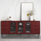 Living Room 32-inch Height Sideboard Contemporary Style Artificial Wood Cupboard Clearhalo 'buffet_sideboard' 'Buffets & Sideboards' 'furn' 'furn_buffet_sideboard' 'Furniture' 'furniture_buffet_sideboard' 'Kitchen & Dining Furniture' 1200x1200_d5c85d9c-785f-4350-964e-260f0fce91a8