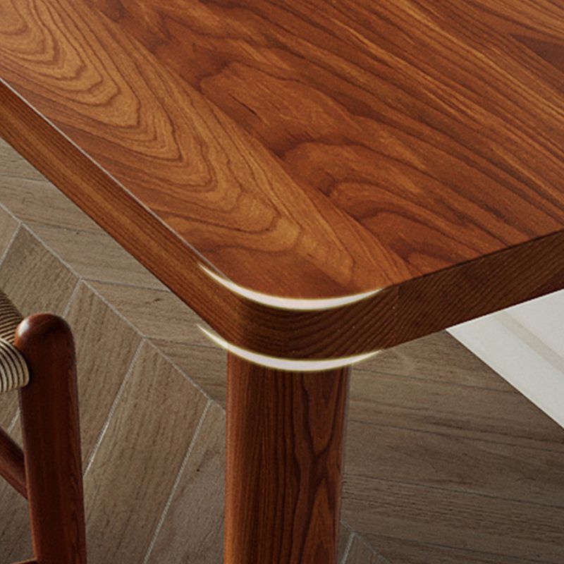 Modern Writing Desk Solid Wood Rectangle Office Desk with H-Base Clearhalo 'furn' 'furn_office_desk' 'Furniture' 'Office Desks' 'Office Furniture' 'office_desk' 1200x1200_d5c99633-11c1-4af0-a246-deddd43bebc9